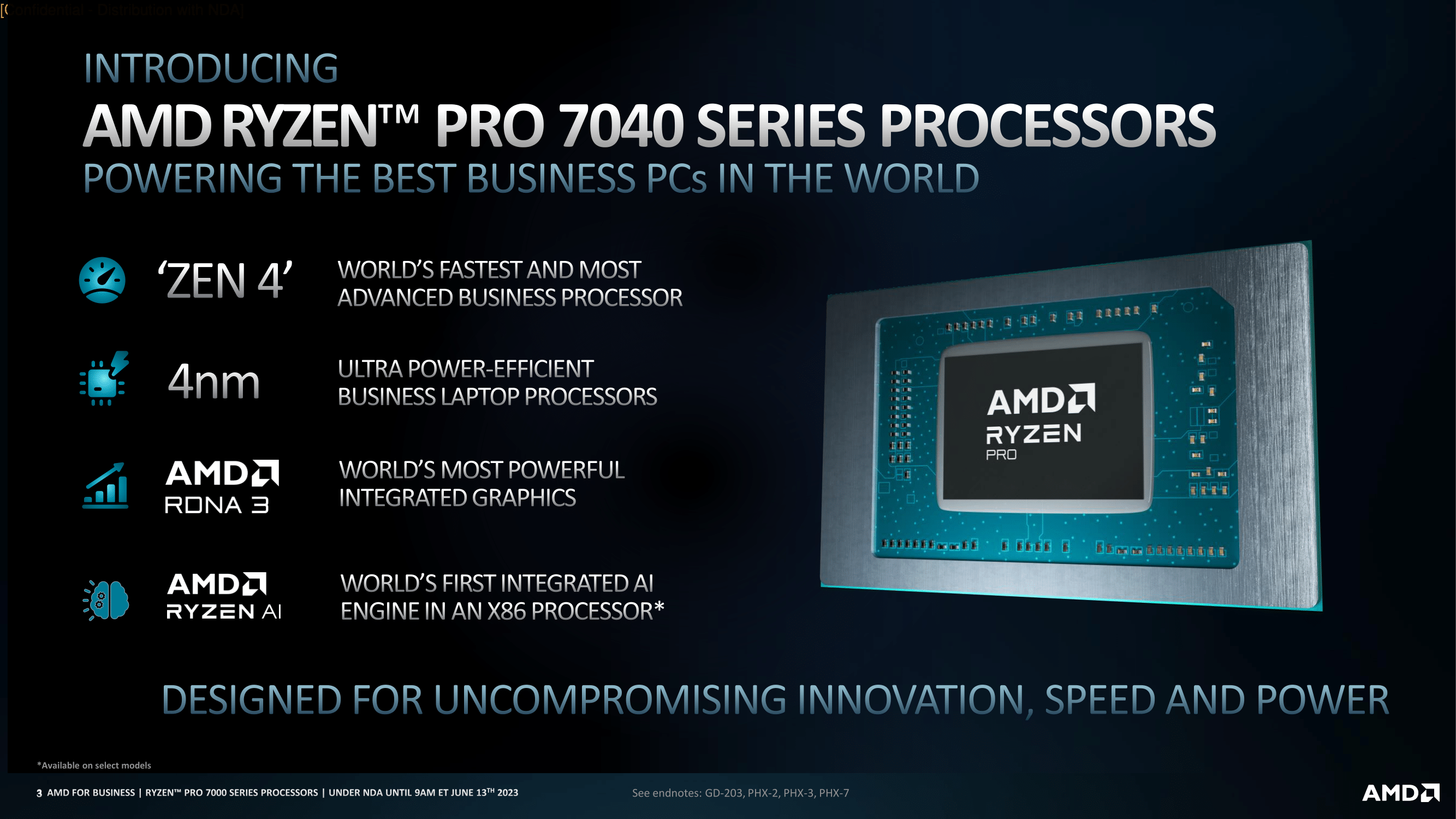 AMD Ryzen Pro 7000 and 7040 Series Processors Zen 4 For